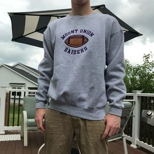 Sweaters - Mount Union Football Crewneck Sweaters - Mount Union Football Crewneck